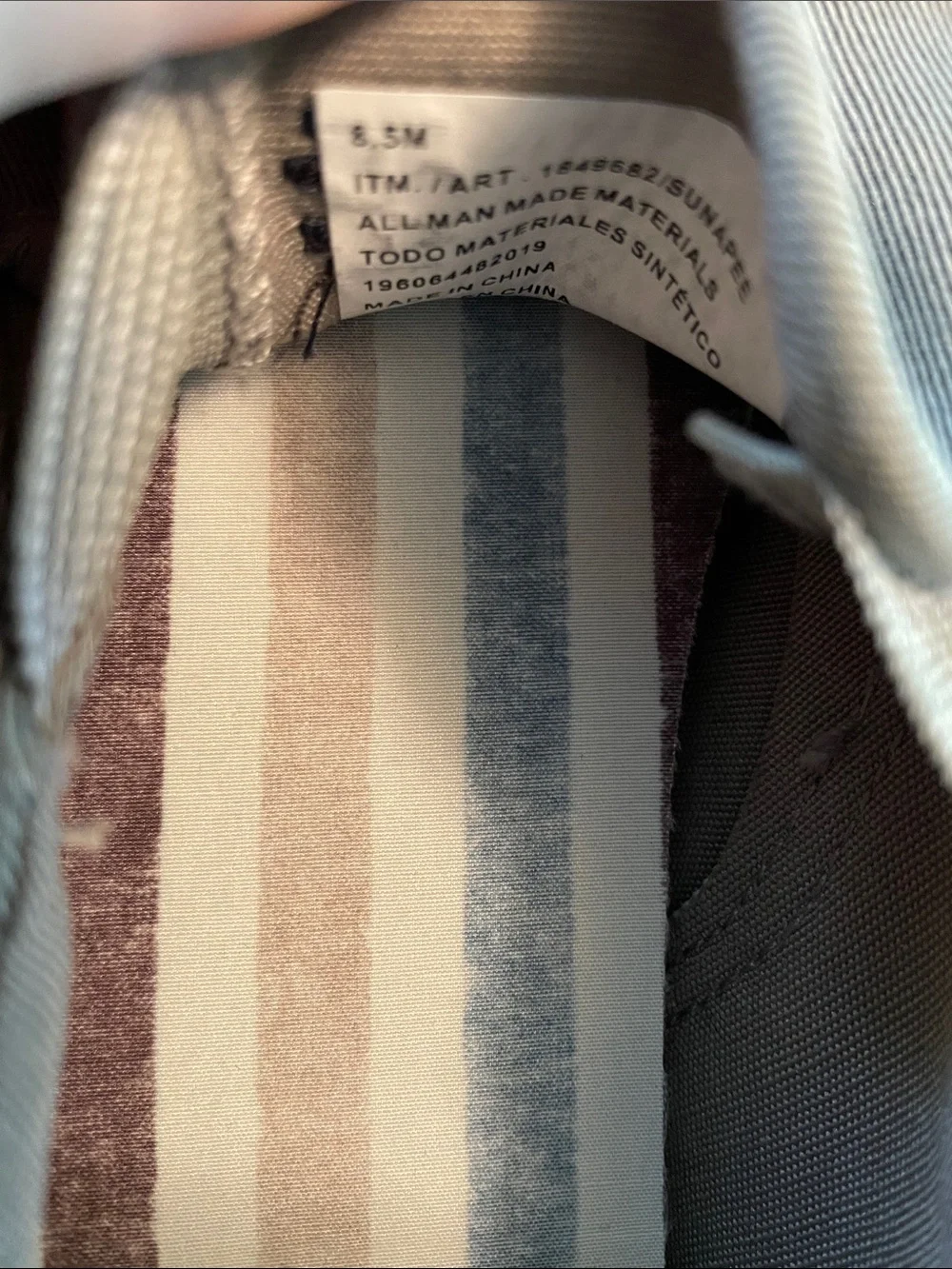 IZOD Sunapee Canvas Slip-On, Men’s 8.5, Grey